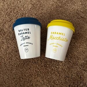 Caramel Macchiato and Salted Caramel Latte Candles